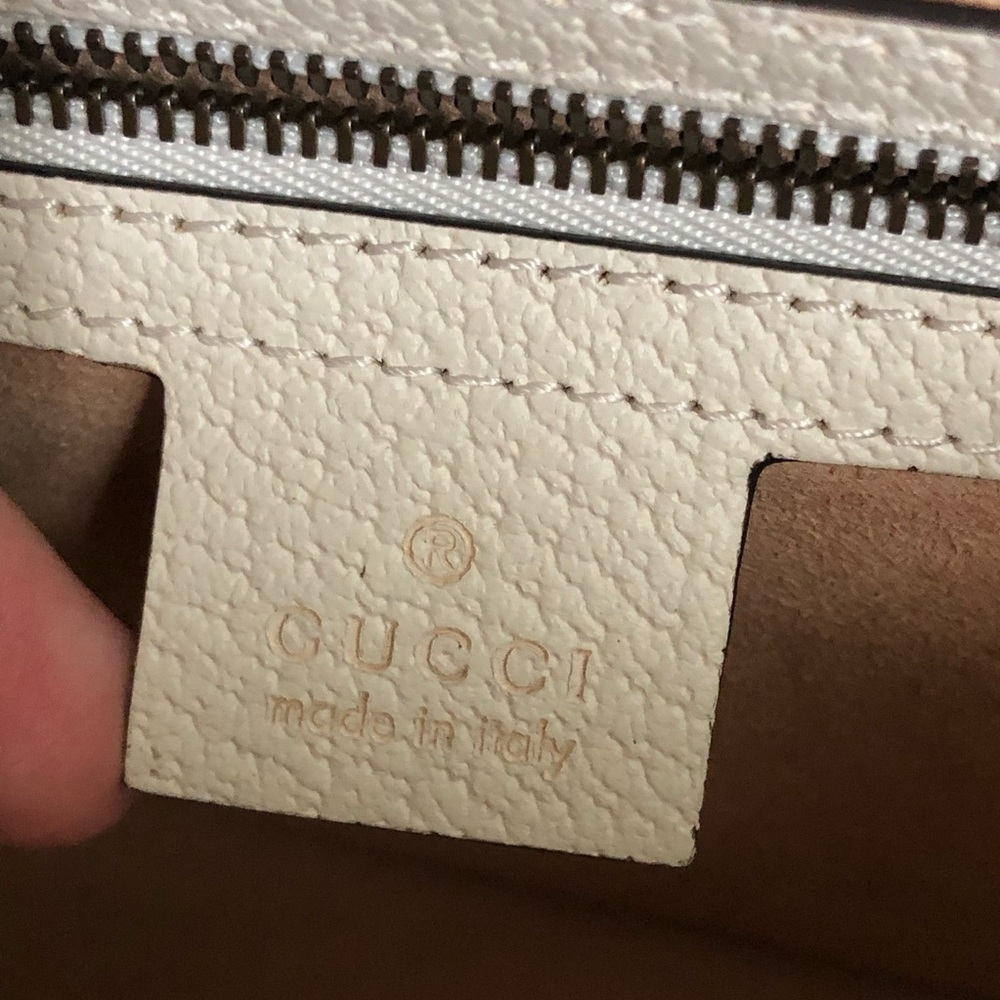 New Gucci Margaret top handle queen bee white - Picture 7 of 8